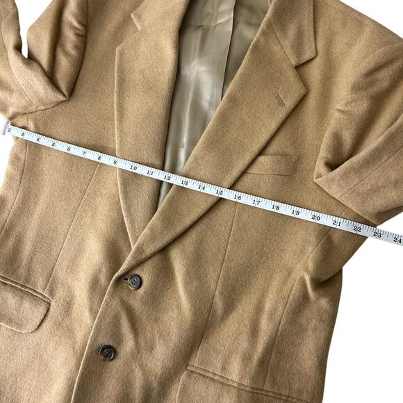 Vintage Hunt Valley Classic Men’s 100% Camel Hair Two Button Blazer Size 40s - Picture 8 of 10